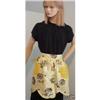 Image 1 : VINTAGE ORGANDY AND SHABBY ROSES DOUBLE APRON #2183340
