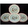 Image 1 : 6 Adams Calyx Ware "The Piper" HP Dinner Plates#2183400