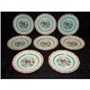 Image 1 : 8 Adams Calyx Ware "The Piper" HP Salad Plates #2183402