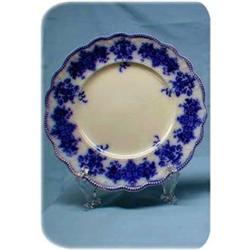 W.H.Grindley Flow Blue Clarence Pattern Plate #2183432