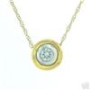 Image 1 : Solitaire Diamond Necklace #2183501