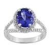 Image 1 : Oval227 Tanzanite Ring #2183523