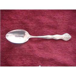 Ornate Victorian Sterling silver  Serving Spoon#2183695