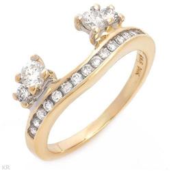 NEW 14K yellow gold  clean  DIAMOND  Ring  #2183758