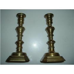 Pair of Brass Candlesticks #2183769