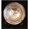Image 1 : Sterling Filigree Dish Monogram M #2183906