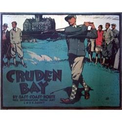 British Rail Cruden Bay-Tee Off Framed #2183959