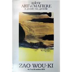 Zao Wou-Ki Galerie Art et Matiere, 1975 #2183970