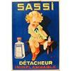 Image 1 : FRENCH SASSI SIGN * OLD VINTAGE INFLAMMABLE  #2184589