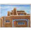 Image 1 : ORIG PAINTING OF SOUTHWEST ADOBE HOUSES #2184638
