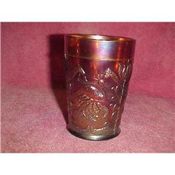 Peacock Carnival Glass Tumbler #2184715