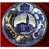 Image 1 : WORCESTER MassAchusetts Plate R&M Blue TRANSFER#2184784