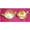 Image 1 : Stouffer GOLD China CREAMER & Sugar SET #2184866