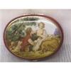 Image 1 : French Porcelain Oval Jewelry Box #2184947