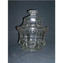 EAPG PORTLAND SUGAR BOWL WITH LID #2184994