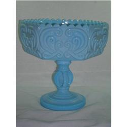 EAPG CHALLINOR & TAYLOR BLUE OPAQUE SCROLLS #2184995