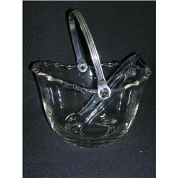 FOSTORIA CENTURY RARE ICE BUCKET - HANDLE & #2184998
