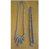Image 1 : Vintage Rhinestone Necklace and Bracelet Set #2185182