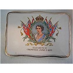 Royal Winton Queen Elizabeth II Coronation Box #2185202