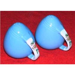 HALL CHINA 1940S ROSE PARADE LARGE SALT AND #2185214