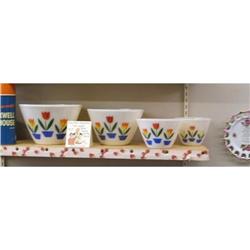 1940s FIRE-KING DEEP "NON-SPLASH" SET OF 4 #2185235