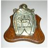Image 1 : Antique Oak and Brass Equestrian / Horse Racing#2185708