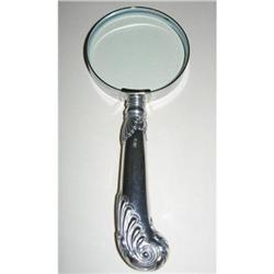 Antique Silver Handled Magnifying Glass #2185713