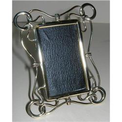 English Brass Art Nouveau Photograph Frame #2185716