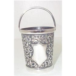 Victorian English Miniature Sterling Bucket #2185733