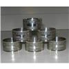 Image 1 : Set Six English Silver Plated Napkin Rings  #2185740