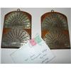Image 1 : Pair Antique English Wall Hanging Letter Racks#2185752