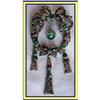 Image 1 : ANTIQUE EMERALD & DIAMOND PENDANT / BROOCH  #2185941
