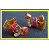 Image 1 : ANTIQUE 14K Y GOLD RUBY DIAMOND DECO RETRO #2185987