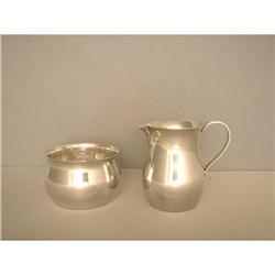Sugar & Creamer Sterling Tiffany New York #2198386