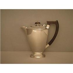 Coffeepot  Art-deco Sterling Silver England #2198396