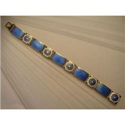 Bracelet  Sterling  White  and  Skyblue #2198403