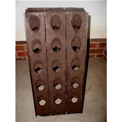 French Wine Champagne Riddling Rack 19th C. #2198447