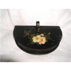 Tole Silent Butler French Tin 19th C #2198452