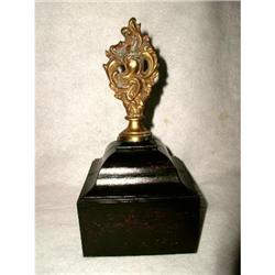 Bronze Finial Mounted Dome France 19th Century #2198456