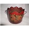 Image 1 : French Tole Jardinier Vase 19th Century #2198470