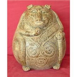 Chinese Jin Style Celadon Mythical Large Bear #2198485
