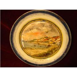 CHINESE EXPORT BLUE CANTON DINNER PLATE #2198487