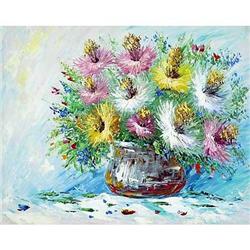 Impressionism oil ""Bouquet of joy" by Aanush E#2198600