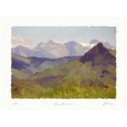 Lithograph "Hazy Distances" by Livitin In. #2198606