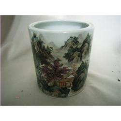 chinese porcelain brushpot #2198708