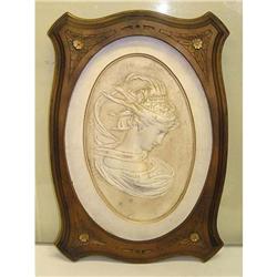 Fine Art Nouveau Female Relief Mixed Media #2199323