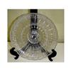 Image 1 : Cut Crystal Serving Dish Snow Flake Pattern  #2199335