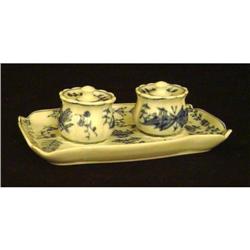 Pair of  Inkwells on a Tray #2199356