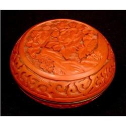 Chinese Mini-Cinnabar Box #2199376