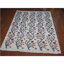UZBEK SILK HANDMADE EMBROIDERY SUZANI 76x60 #2213843